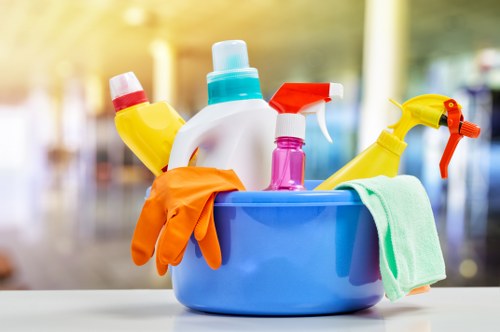 Clean and organized home interior maintained by Earls Court cleaners